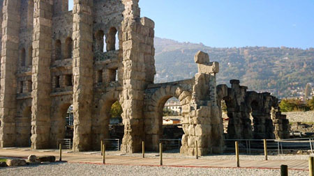 Ruins in Aosta